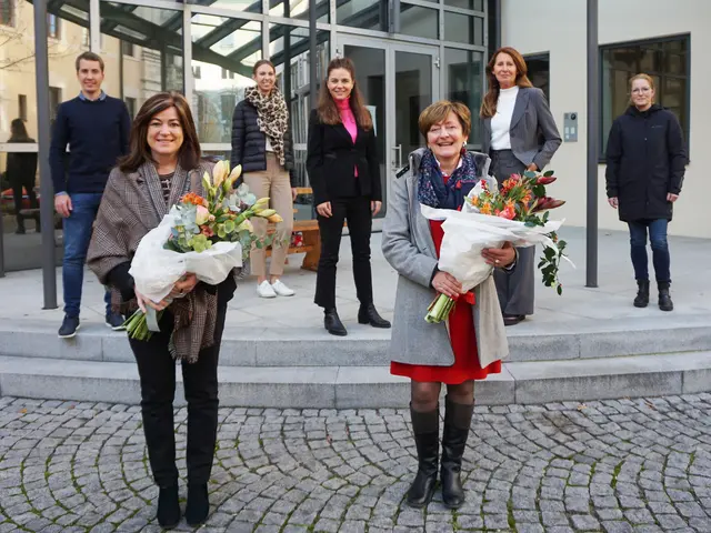 Team und Vorstandschaft von Blauer Gockel - Bauernhof- und Landurlaub e.V. im November 2020